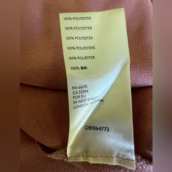 Free People‎ Beatrice Satin Maxi Dress Pink/rose size 8 NWT - Picture 15 of 16